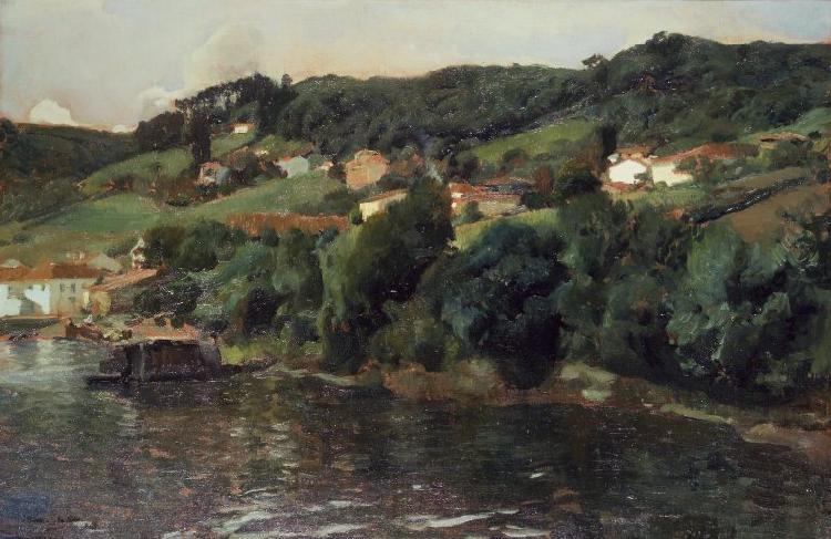 Joaquin Sorolla Y Bastida Asturian Landscape Spain oil painting art